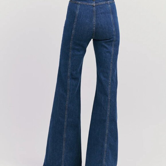 Stoned Immaculate Bardot high waisted bells size 26 - Picture 6 of 9